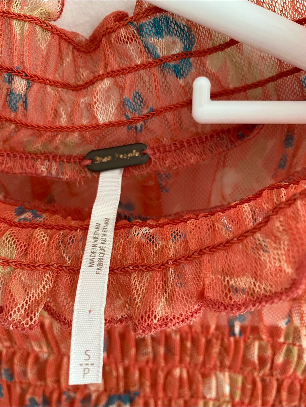 Free People Women's ‘Hello There’
Top Size SMALL Y2K Color Grenadine Combo Boho - Picture 7 of 11
